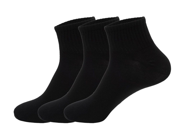 REEBOK 3 paar sokken Zwart
