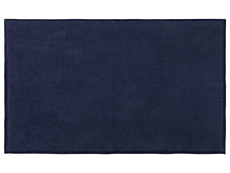 Badmat 60 x 100 cm Donkerblauw