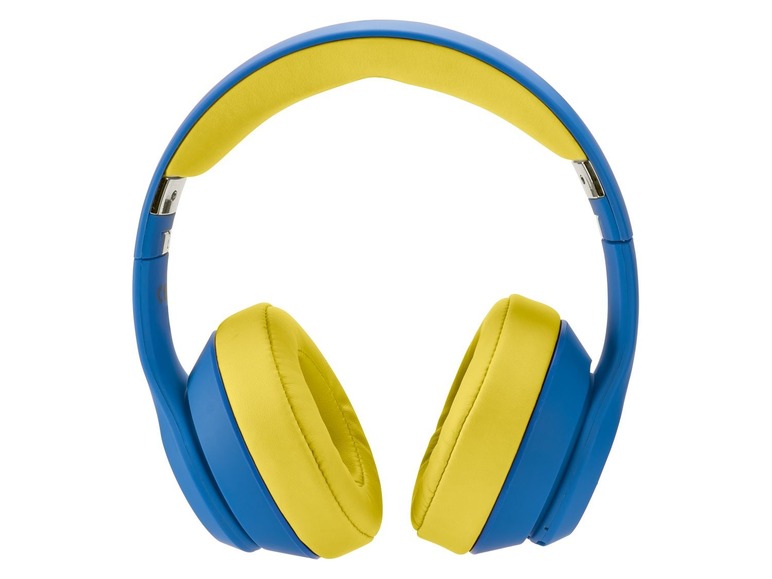 Bluetooth koptelefoon Blauw-geel